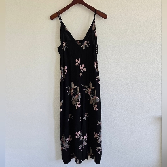 Free People Dream Big Floral Print Jumpsuit Size XS EUC - Picture 4 of 16